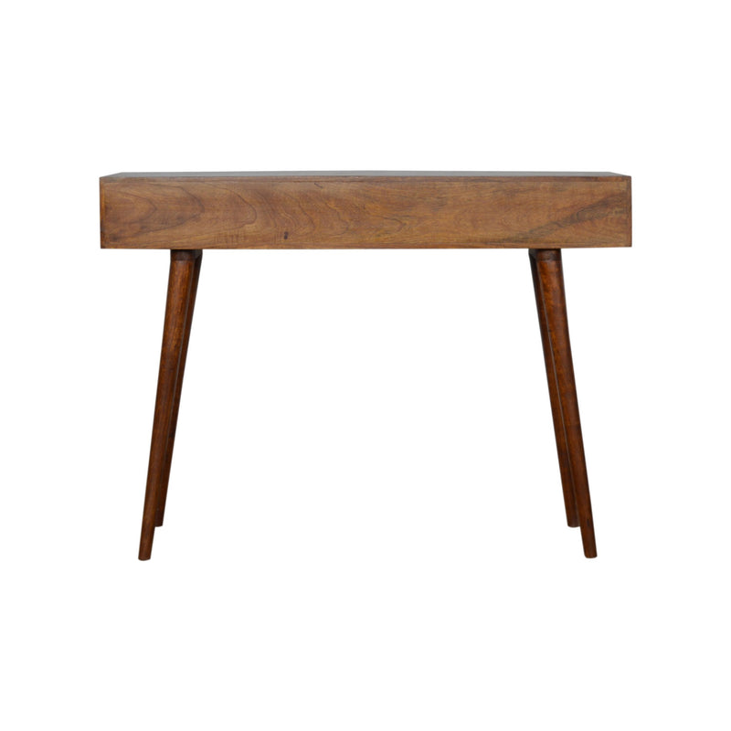 Solid Wood 3 Drawers Console Table by Lavishway | Hallway Console Table-22878