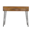 Montreal Solid Wood 4 Drawers Console Table by Lavishway | Hallway Console Table-57339