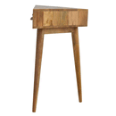 Montreal Solid Wood 2 Drawers Triangle Desk by Lavishway | Reclaimed Wood Desks-57318