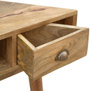 Montreal Solid Wood 2 Drawers Triangle Desk by Lavishway | Reclaimed Wood Desks-57321
