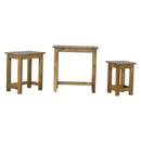 Montreal Solid Wood Nest Of 3 Tables by Lavishway | Nest of Tables-57265