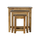 Montreal Solid Wood Nest Of 3 Tables by Lavishway | Nest of Tables-57264
