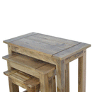 Montreal Solid Wood Nest Of 3 Tables by Lavishway | Nest of Tables-57268