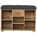 Solid Mango Wood Shoe Storage Bench by Lavishway | Benches & Storage Benches-22553