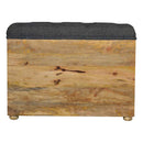 Solid Mango Wood Shoe Storage Bench by Lavishway | Benches & Storage Benches-22554