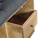 Solid Mango Wood Shoe Storage Bench by Lavishway | Benches & Storage Benches-22558