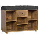 Solid Mango Wood Shoe Storage Bench by Lavishway | Benches & Storage Benches-22552