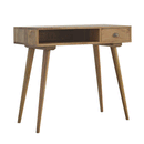 Montreal Solid Wood 1 Drawer Writing Desk by Lavishway | Reclaimed Wood Desks-57236