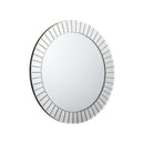 Sonata Round Bevelled Wall Mirror by Lavishway | Wall Mirrors-60734