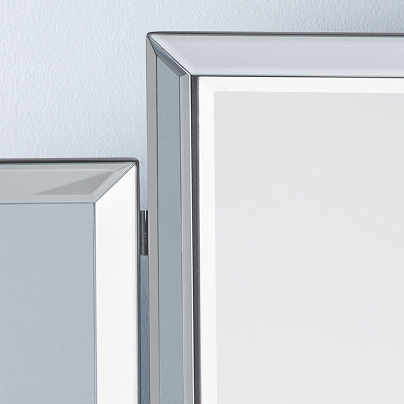 Soprano Foldable Dressing Table Mirror by Lavishway | Table Mirrors-60716