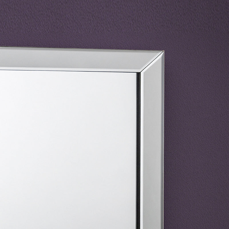 Soprano Rectangular Wall Mirror by Lavishway | Wall Mirrors-60706