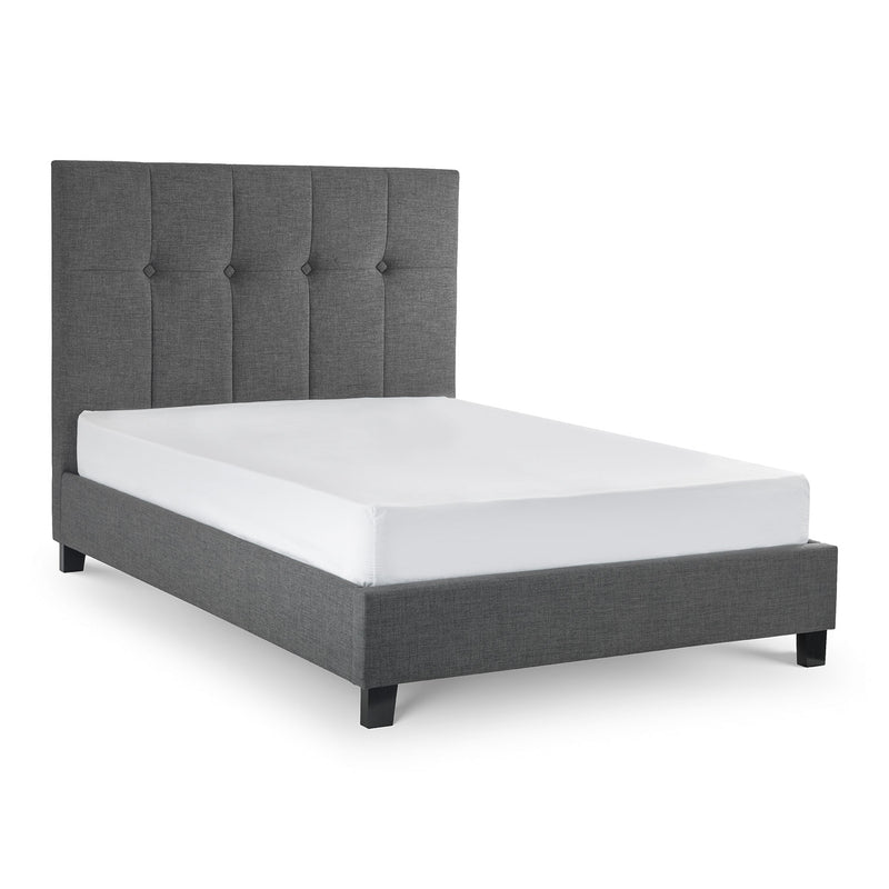 Sorrento Fabric & Hardwood Bed Frame by Lavishway | Fabric Beds-60679