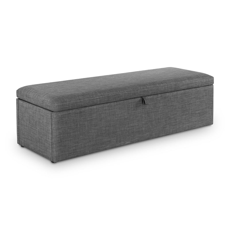 Sorrento Fabric upholstered Blanket Box by Lavishway | Benches & Storage Benches-60685