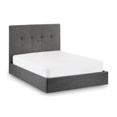 Sorrento Slate Grey Fabric Ottoman Bed by Lavishway | Ottoman Beds-60665