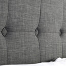 Sorrento Slate Grey Fabric Ottoman Bed by Lavishway | Ottoman Beds-60668