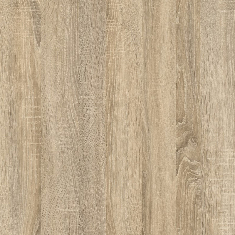 Space Oak & White High Gloss 4 Doors Wardrobe by Lavishway | Wardrobe-28802