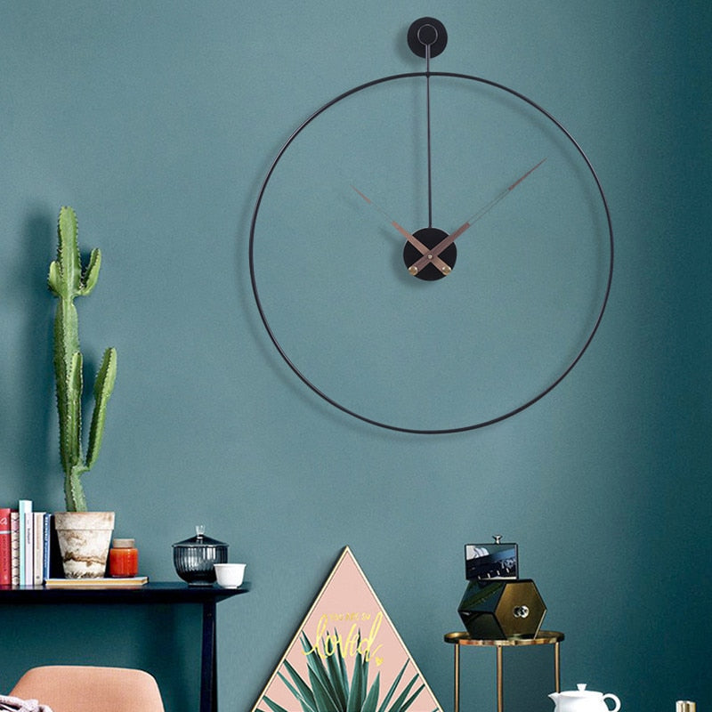 Nordic Spanish Style Modern Wall Clock by Lavishway | Wall Clocks-50556