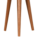 Spiral Pattern Top Solid Wood End Table by Lavishway | Side Tables-57218