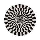 Spiral Pattern Top Solid Wood End Table by Lavishway | Side Tables-57221