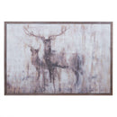 Stags in The Wilderness On Cement Board by Lavishway | Art Gallery-51280