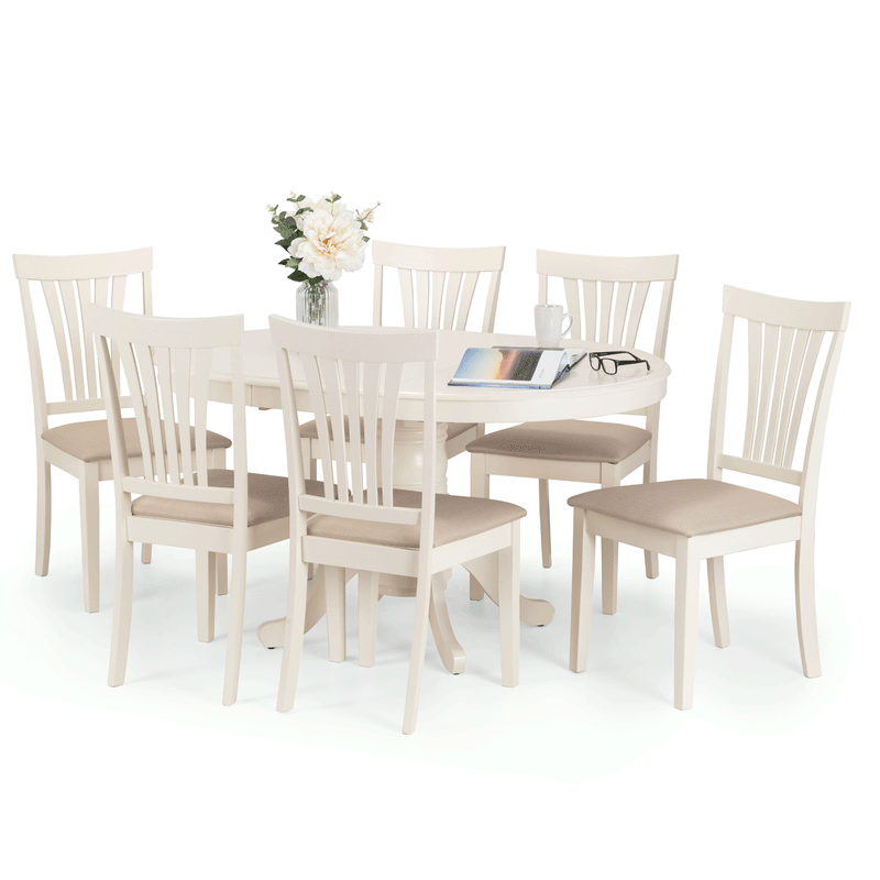 Stanmore Round Top Extendable Dining Table by Lavishway | Dining Tables-60847