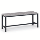 Staten Concrete Effect Seat Dining Bench by Lavishway | Dining Benches-60836