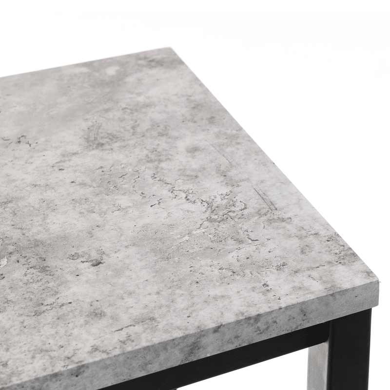 Staten Concrete Effect Seat Dining Bench by Lavishway | Dining Benches-60838