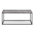 Staten Concrete Effect Top Coffee Table by Lavishway | Coffee Tables-60827