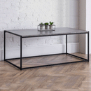 Staten Concrete Effect Top Coffee Table by Lavishway | Coffee Tables-60824