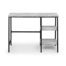 Staten Concrete Effect Top Desk by Lavishway | Reclaimed Wood Desks-60798