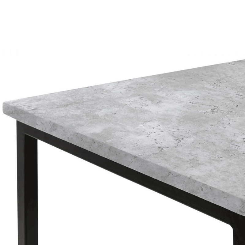 Staten Concrete Effect Top Desk by Lavishway | Reclaimed Wood Desks-60799