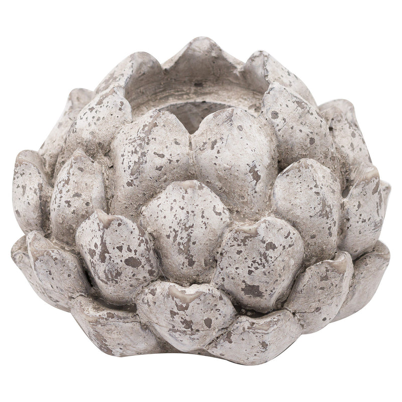 Stone Effect Acorn Styled Tea Light Holder by Lavishway | Ornaments & Decoration-50698
