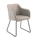 Stork Fabric Upholstery Dining Chair Set of 2 by Lavishway | Dining Chairs-23766