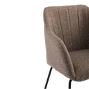 Stork Fabric Upholstery Dining Chair Set of 2 by Lavishway | Dining Chairs-23773