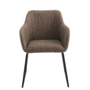 Stork Fabric Upholstery Dining Chair Set of 2 by Lavishway | Dining Chairs-23770