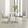Storm 4 Chairs Dining Table Set by Lavishway | Dining Table Set-23747