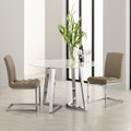 Storm 4 Chairs Dining Table Set by Lavishway | Dining Table Set-23748