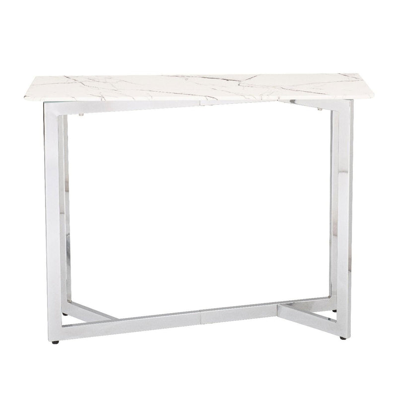 Storm Marble Effect Console Table by Lavishway | Hallway Console Table-23460