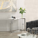 Storm Marble Effect Console Table by Lavishway | Hallway Console Table-23458