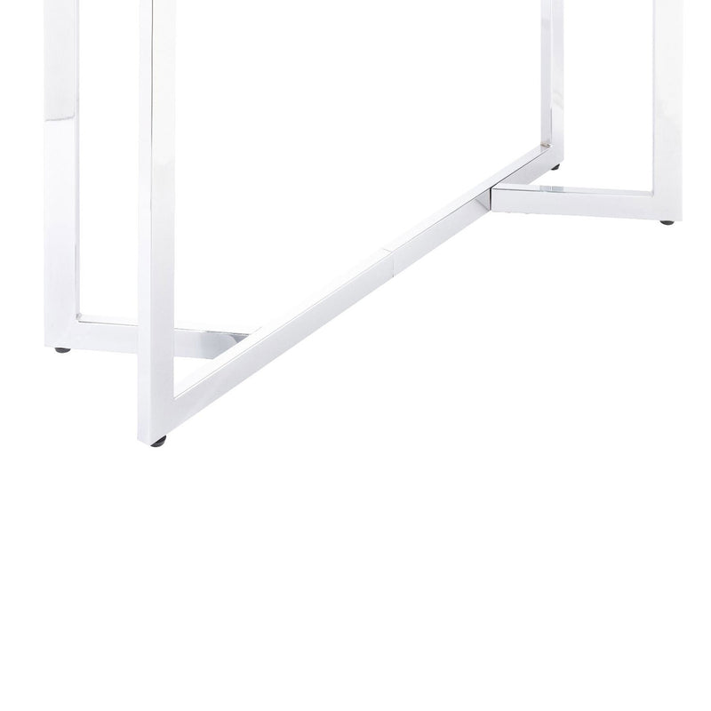 Storm Marble Effect Console Table by Lavishway | Hallway Console Table-23463