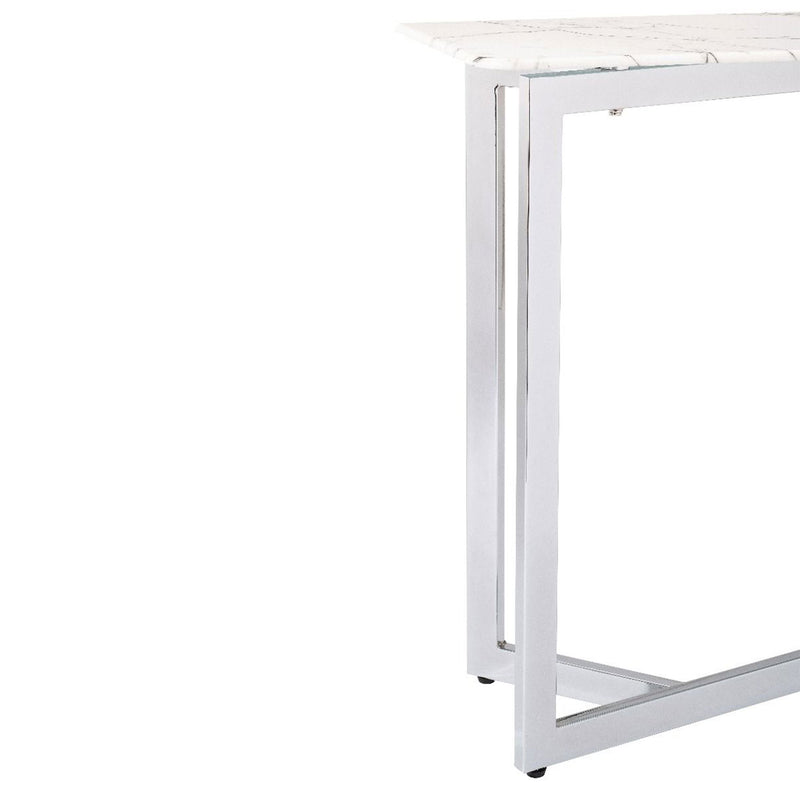 Storm Marble Effect Console Table by Lavishway | Hallway Console Table-23461