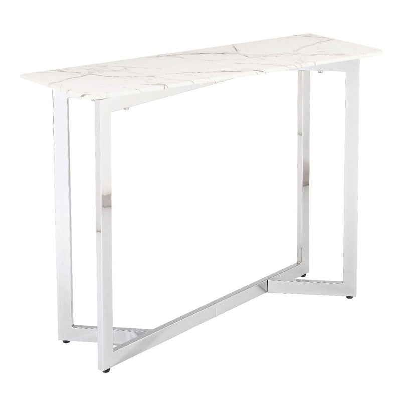 Storm Marble Effect Console Table by Lavishway | Hallway Console Table-23459