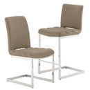 Storm Faux Leather Upholstered Dining Chair by Lavishway | Dining Chairs-23453