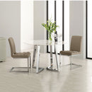 Storm Faux Leather Upholstered Dining Chair by Lavishway | Dining Chairs-23443