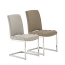 Storm Faux Leather Upholstered Dining Chair by Lavishway | Dining Chairs-23450