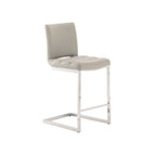 Storm Contemporary Faux Leather Bar Stool by Lavishway | Bar Stools-23714