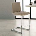 Storm Contemporary Faux Leather Bar Stool by Lavishway | Bar Stools-23712