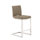 Storm Contemporary Faux Leather Bar Stool by Lavishway | Bar Stools-23720