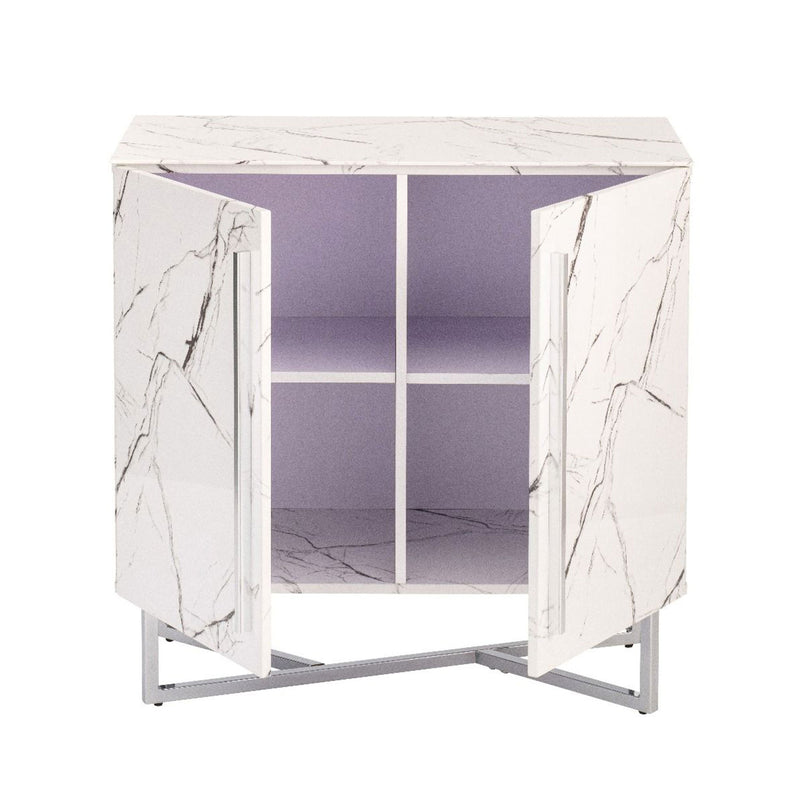 Storm Marble Effect 2 Doors Chest by Lavishway | Chest Of Drawers-23742
