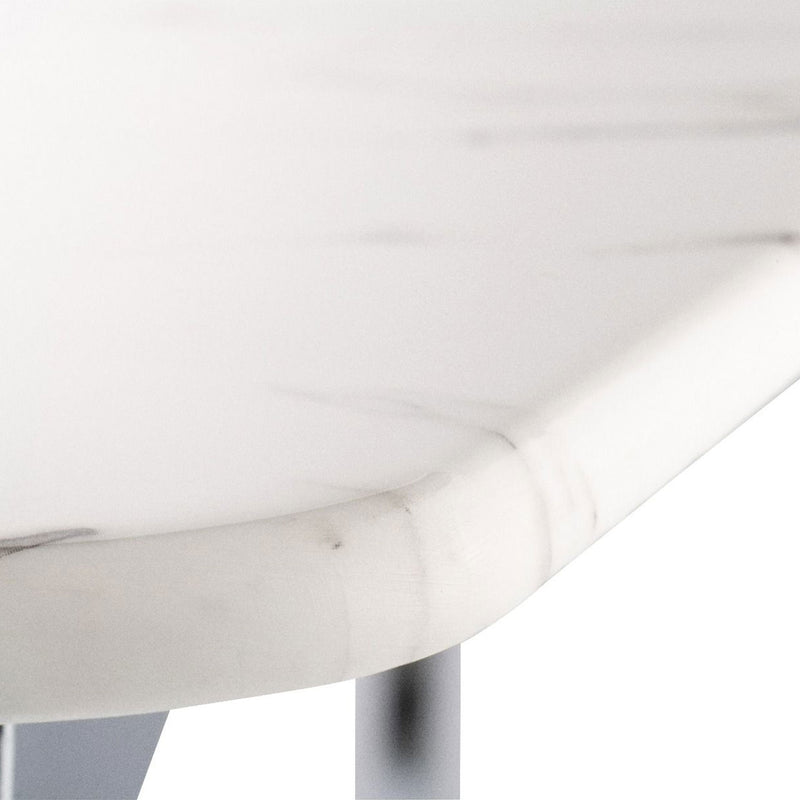 Storm Marble Coffee Table With Steel Frame by Lavishway | Coffee Tables-23703